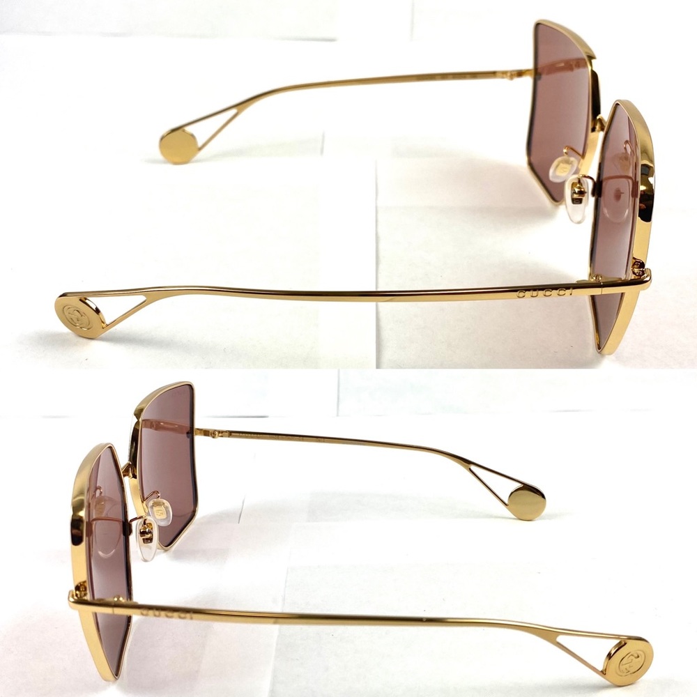 Gucci 61mm modified square sunglasses - Picture 12 of 14
